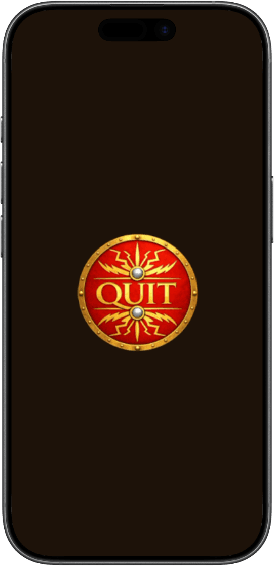 Quit app splash screen on a phone